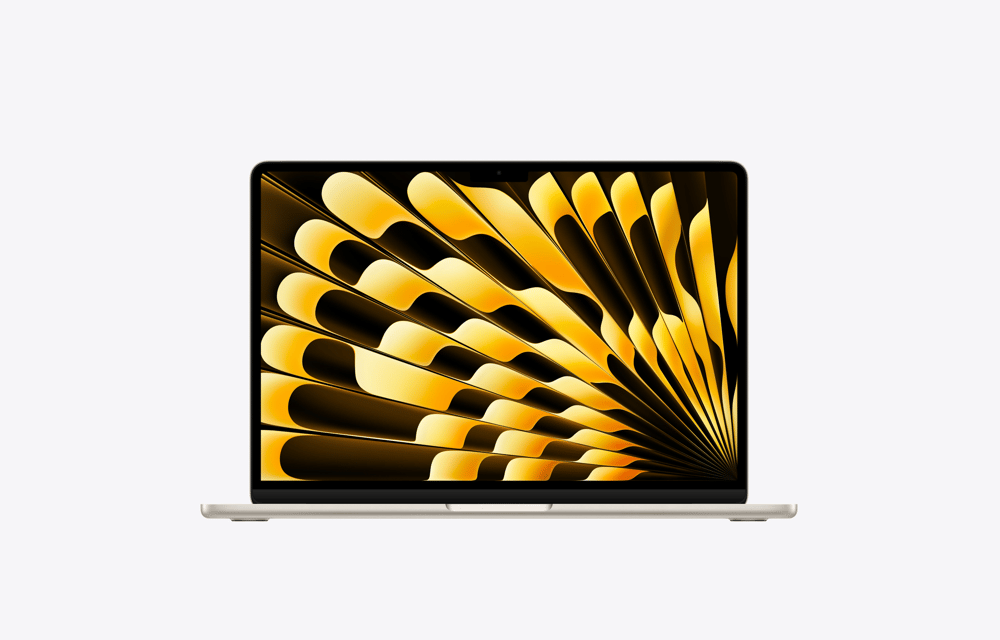 Apple M5 çipli 13 inç MacBook Air 256 GB - Yıldız Işığı