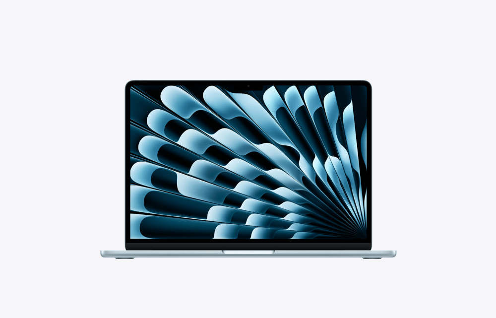 Apple M5 çipli 13 inç MacBook Air 256 GB - Gök Mavisi