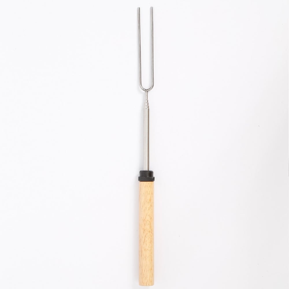 FreeCamp Teleskobik Barbekü Çatalı-SİYAH
