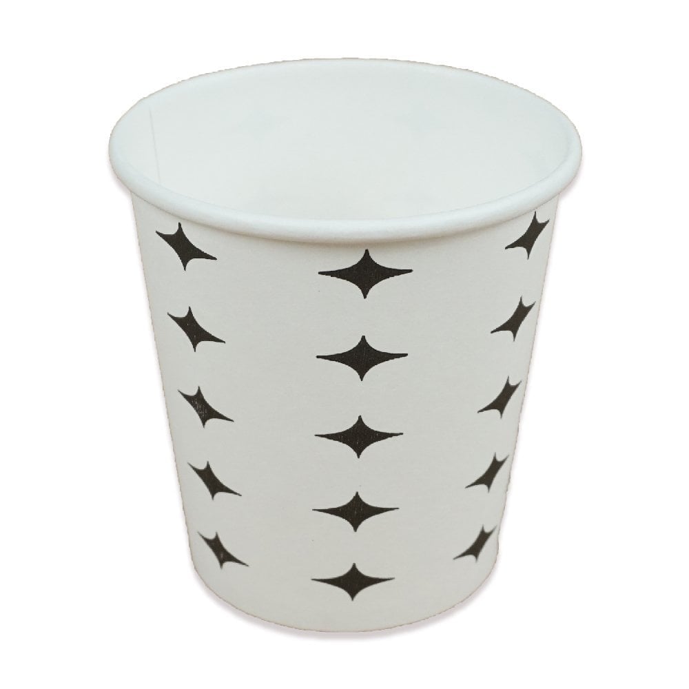 7 oz Yıldız Desen Karton Bardak