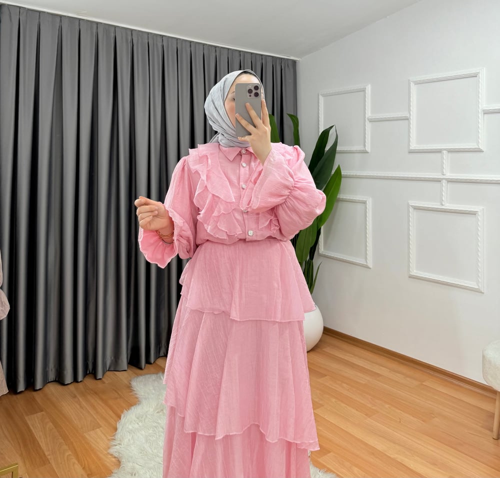Elçin Takım Pembe 1040 
