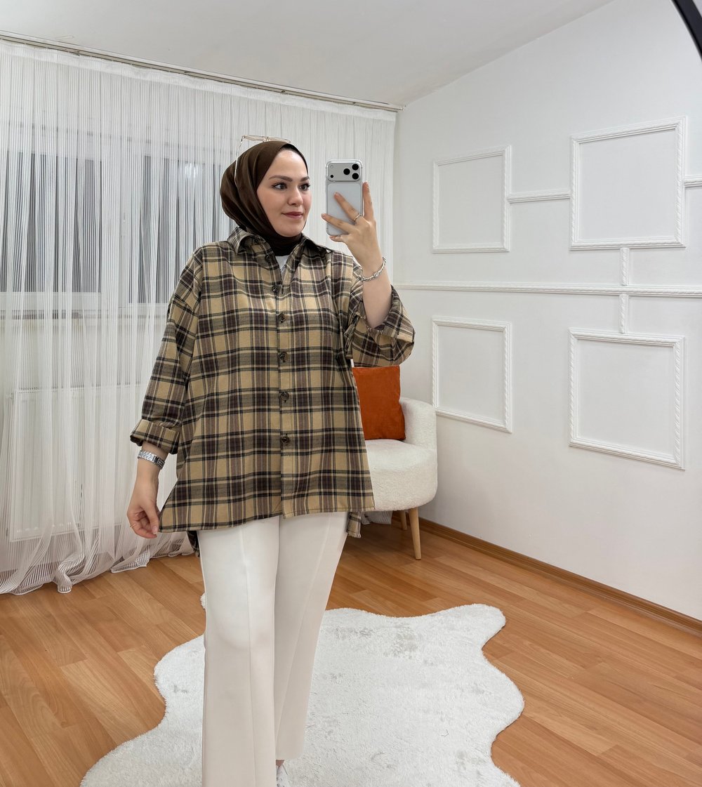 Şima Gömlek Bej 1069 