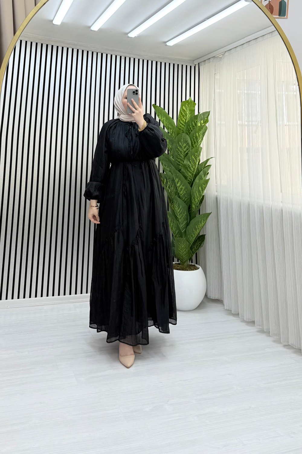 DORA ELBİSE SİYAH