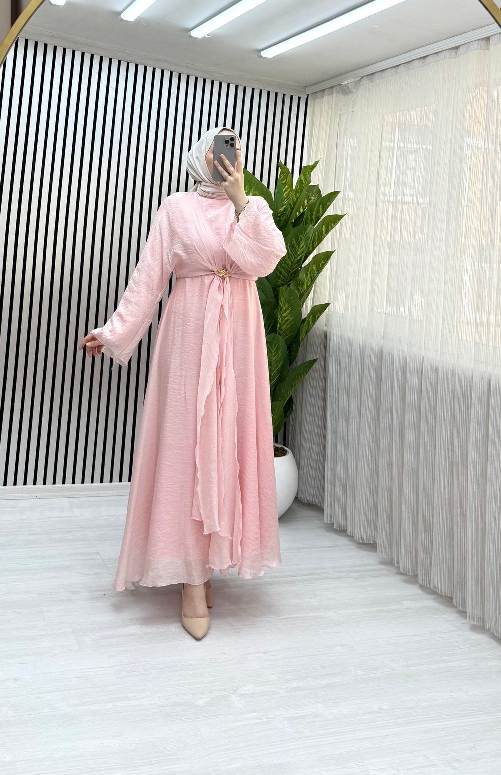 Simge Elbise Pembe