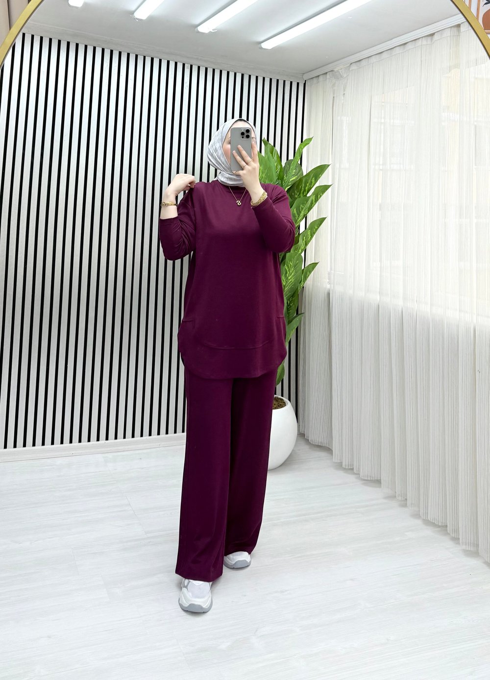Asya Takım Bordo 45 