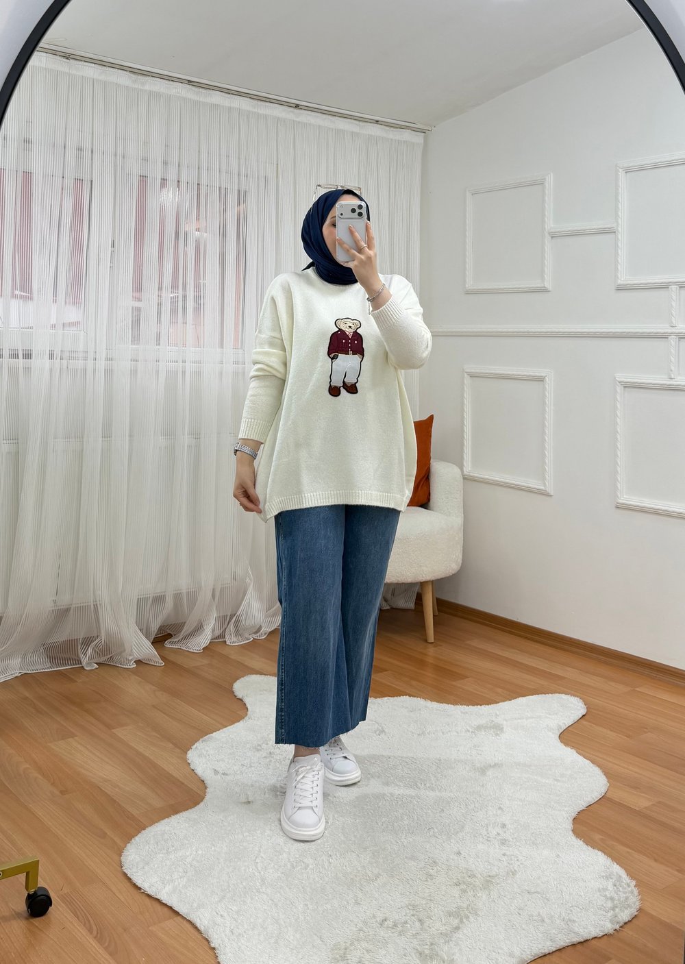 Qub Ayıcık kazak Bej