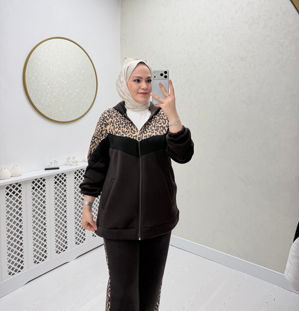 Leopar Takım Kahve