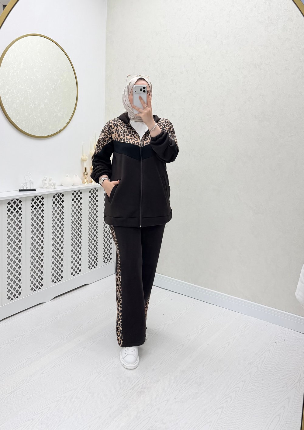 Leopar Takım Kahve