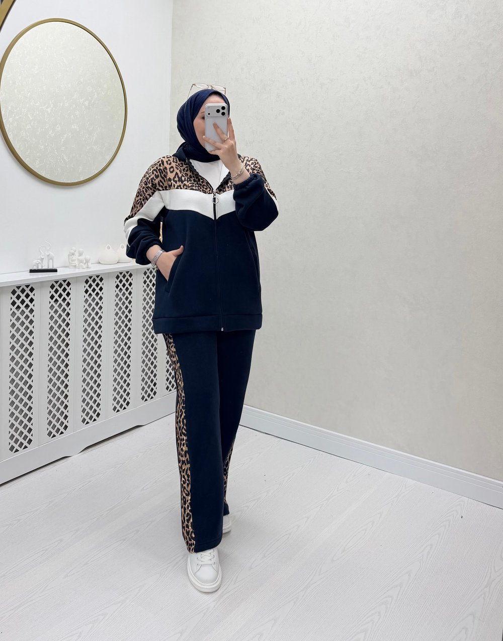 Leopar Takım Lacivert