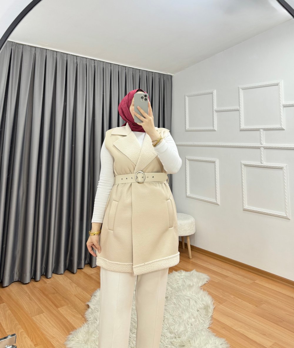 Bislife Yelek Bej