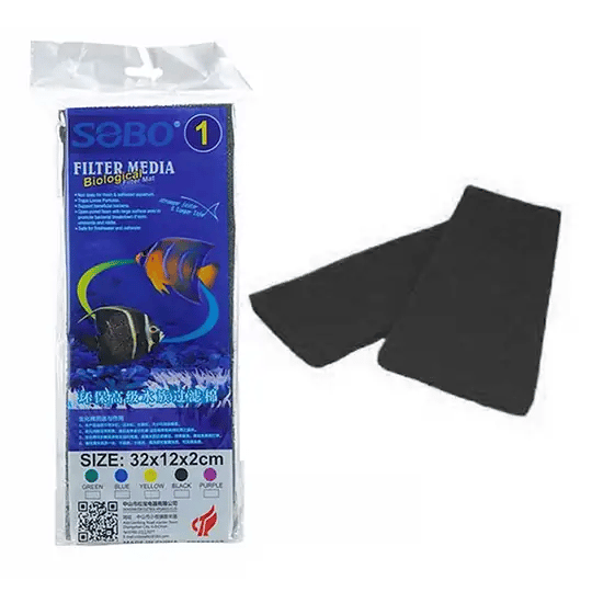 	Sobo Filtre Süngeri 32x12x2 Siyah