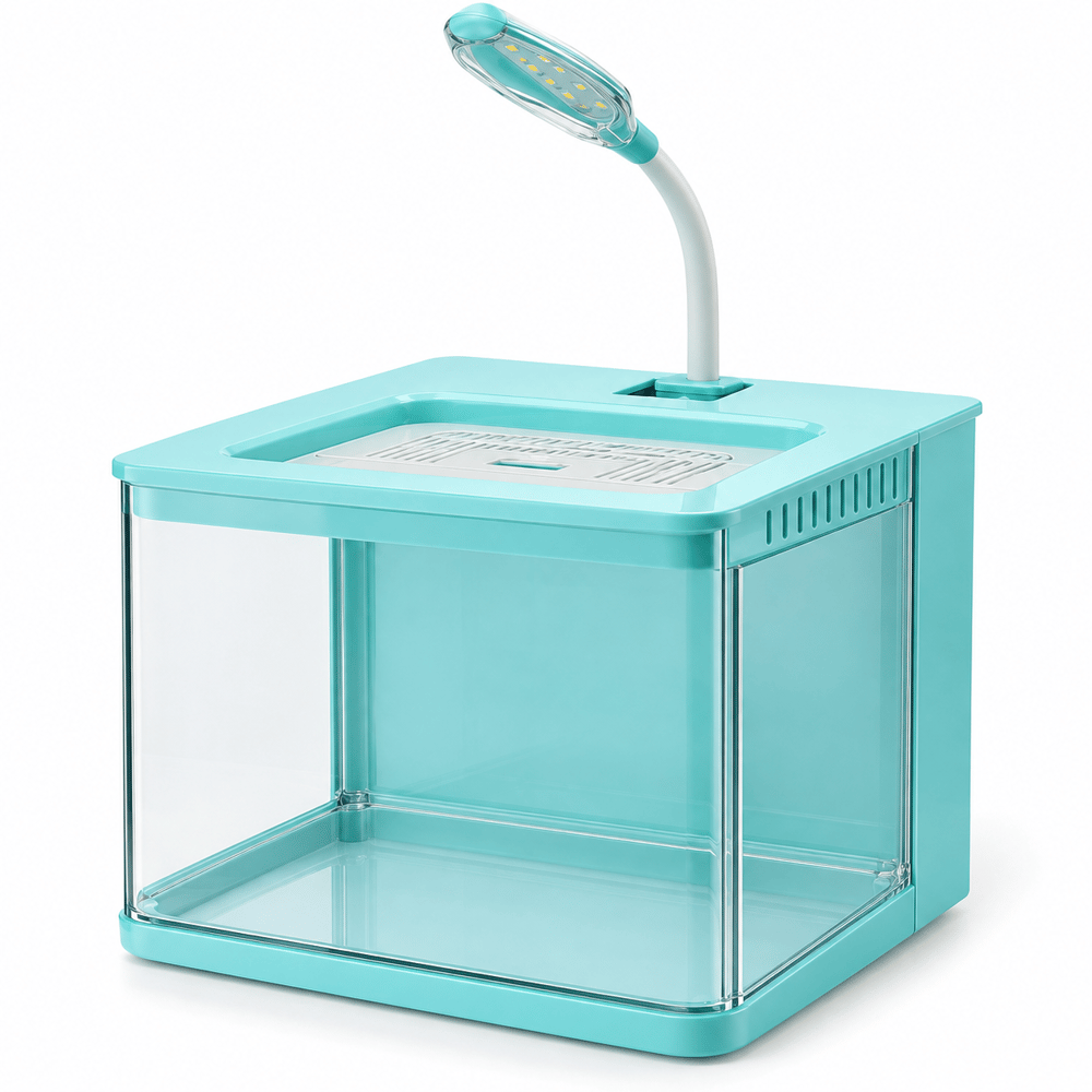 Nubios Nano Easy Akvaryum 4,5 L Mavi