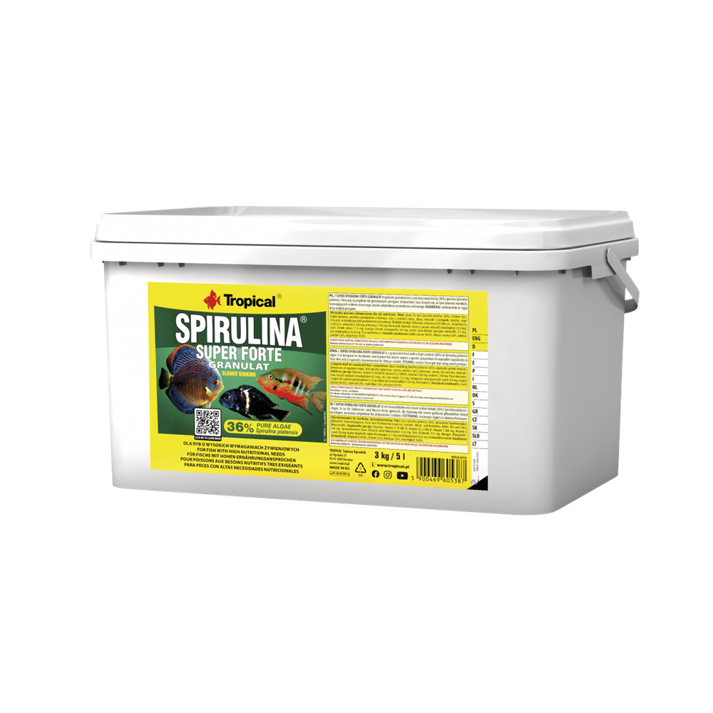 Tropical Super Spirulina Forte Gran 5Lt/3Kg