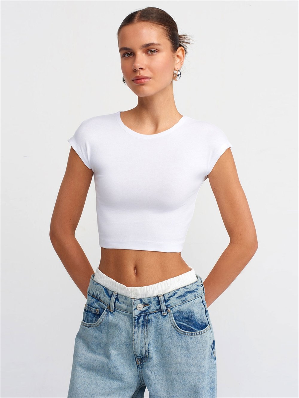 DİLVİN Modal Pamuklu T-Shirt
