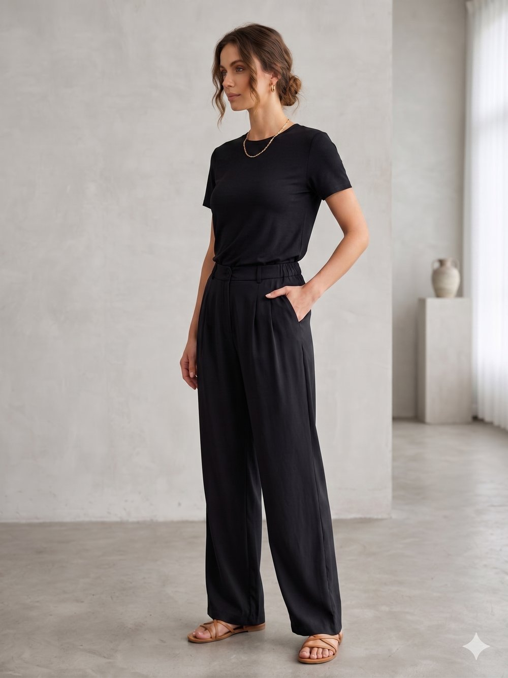 ELEGANT 2371 TENSEL PANTOLON
