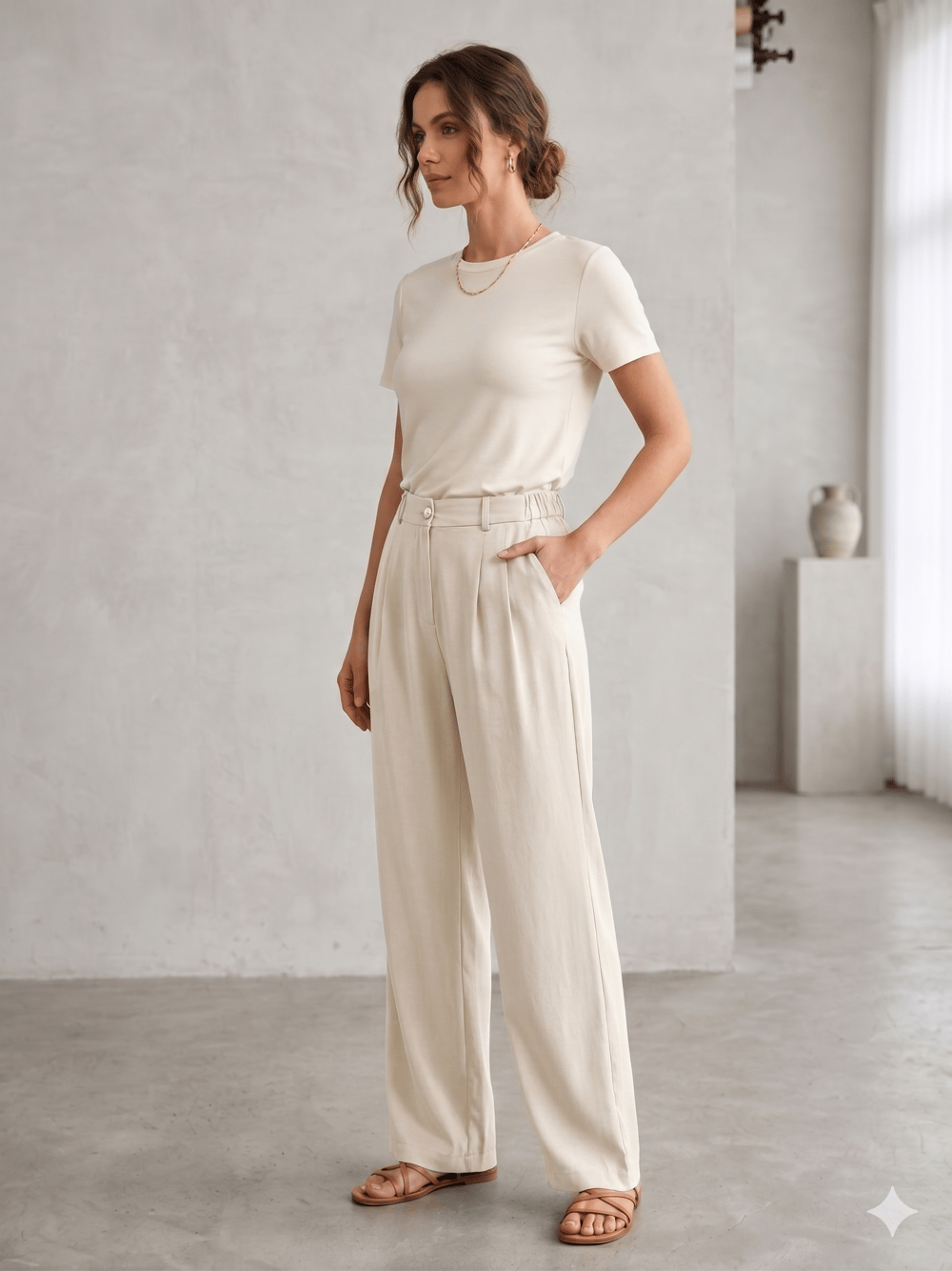 ELEGANT 2371 TENSEL PANTOLON