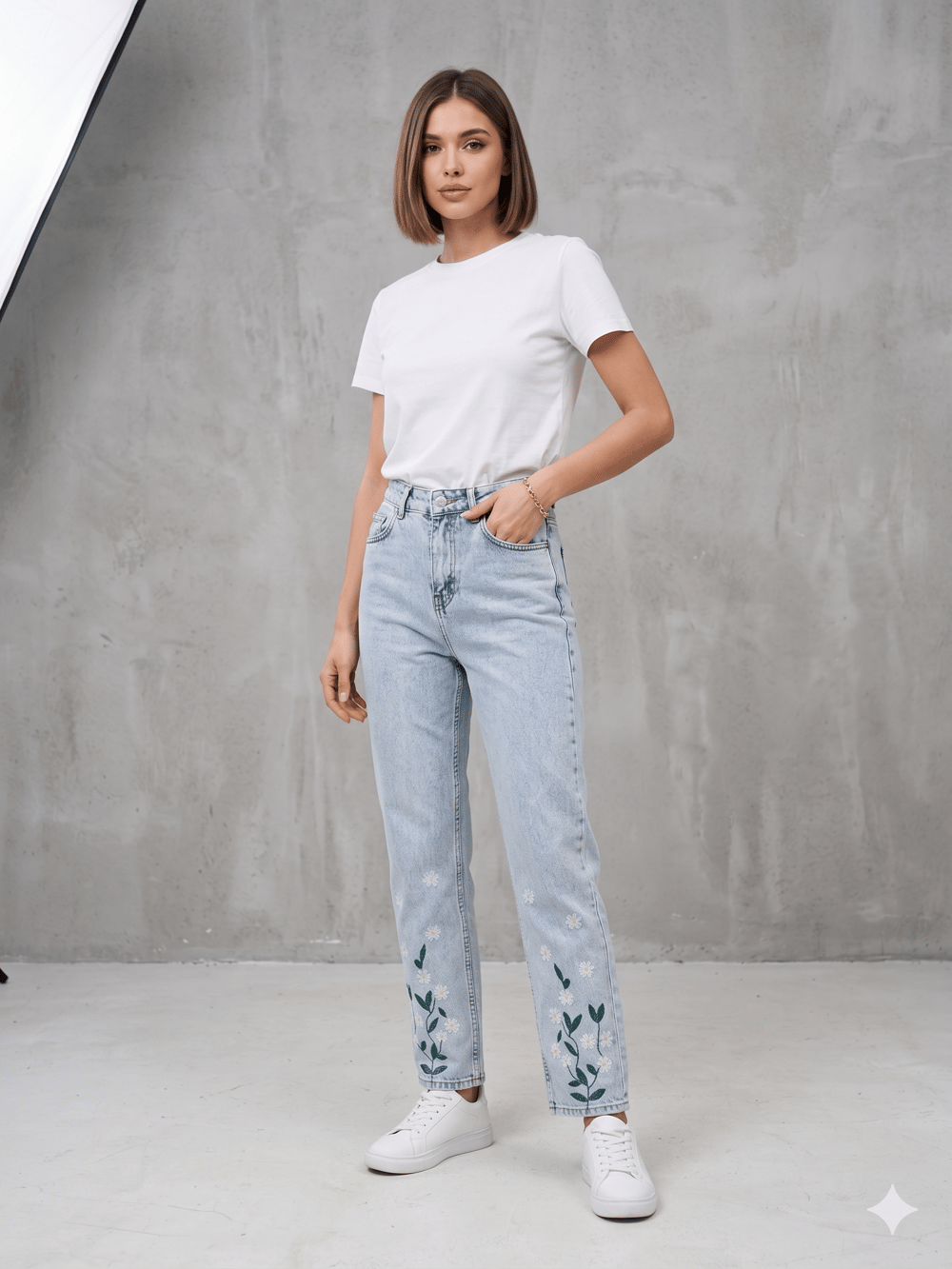FORGINA 2017 NAKIŞLI JEAN