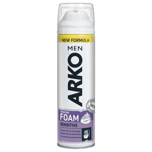Arko Men Tıraş Köpüğü Sensitive, 200 ml