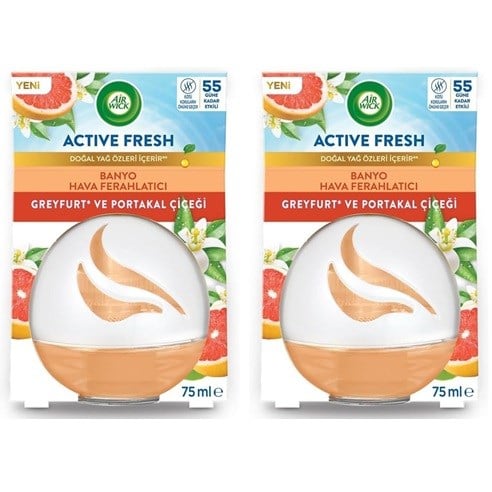 Decosphere Hava Tazeleyeci Greyfurt ve Portakal Çiçeği 75 Ml x 2 Adet