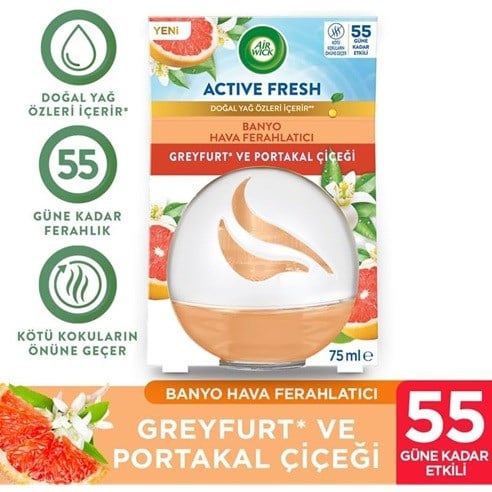 Decosphere Hava Tazeleyeci Greyfurt ve Portakal Çiçeği 75 Ml x 2 Adet