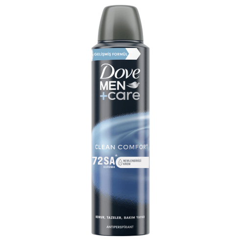 Dove Men Care Clean Comfort Sprey Deodorant 150 Ml