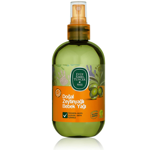 Eyüp Sabri Tuncer Doğal Zeytinyağlı Bebek Yağı, Pet Şişe, 1 Adet, 280 ml
