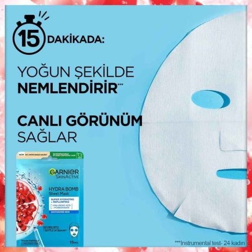 Garnier Hydra Bomb Kağıt Maske