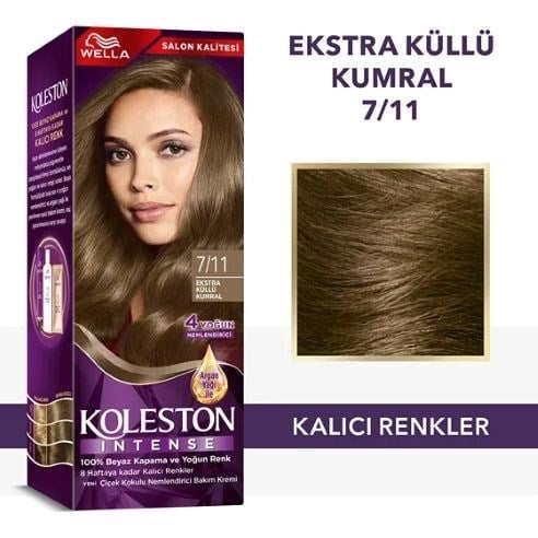 Intense Saç Boyası 7/11 Ekstra Küllü Kumral