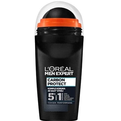 LOreal Paris Men Expert Carbon Protect Terleme Karşıtı Roll-On Deodorant 50 ml