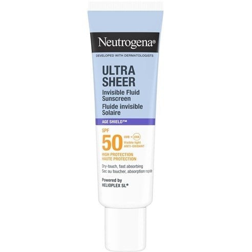 Neutrogena Ultra Sheer Age Shield Fluid SPF50 Yüz Güneş Koruyucu 50 ml