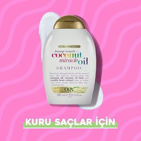 Ogx Yıpranma Karşıtı Sülfatsız Coconut Miracle Oil Şampuan 385 ml 