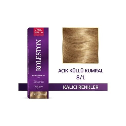 Single Tüp Boya 8/1 Açık Küllü Kumral
