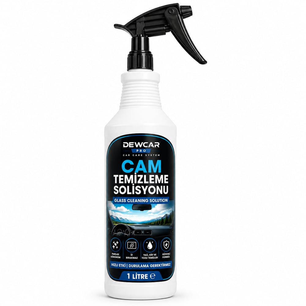 CAM TEMİZLEME SOLİSYONU 1 LİTRE