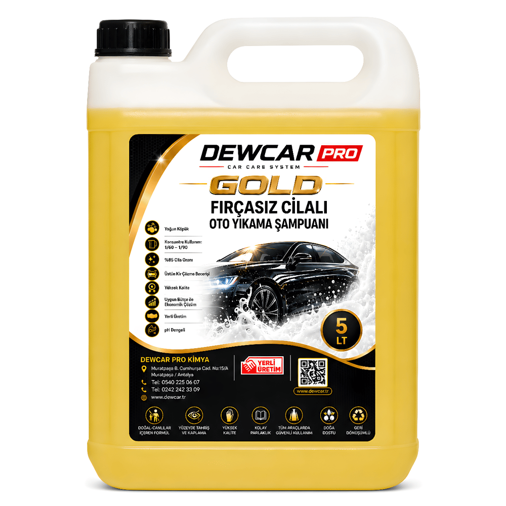 DEWCAR PRO | Premium Oto Bakım ve Koruma ÜrünleriBLUE CİLALI OTO ŞAMPUANI 5 LİTRE
