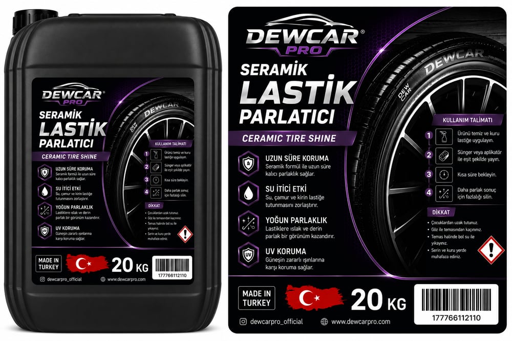 SERAMİK LASTİK PARLATICI 20 KG
