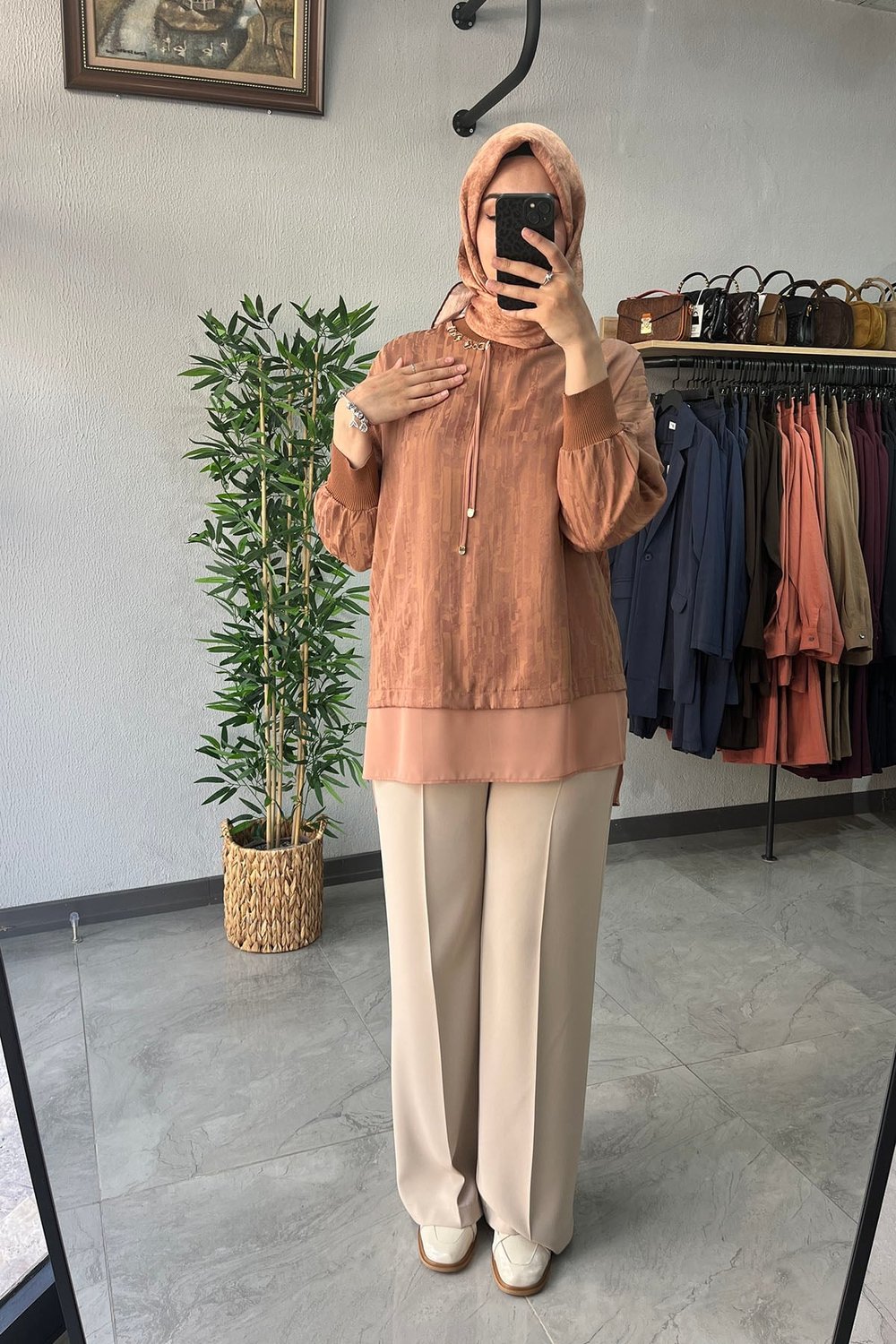 Sentez Colmar Kadın Pantolon Taş Rengi