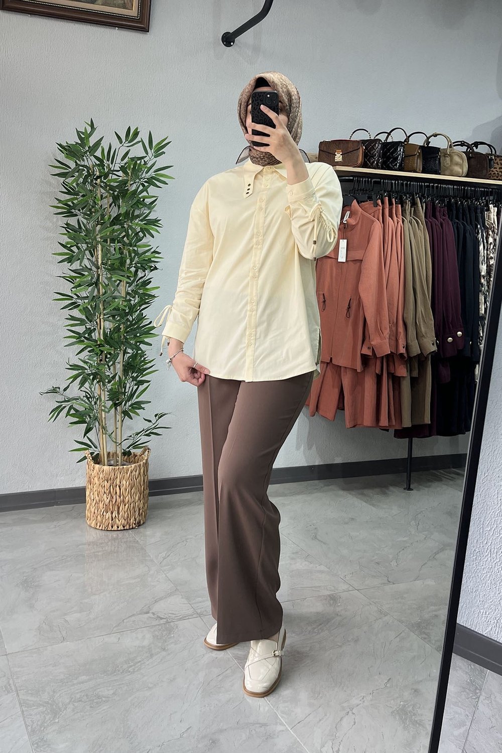 Sentez Colmar Kadın Pantolon Vizon