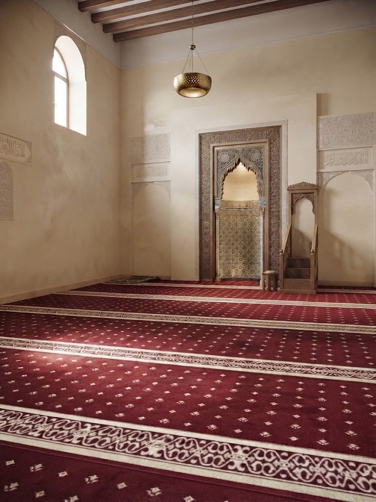 CAMİ HALISI 02 KIRMIZI