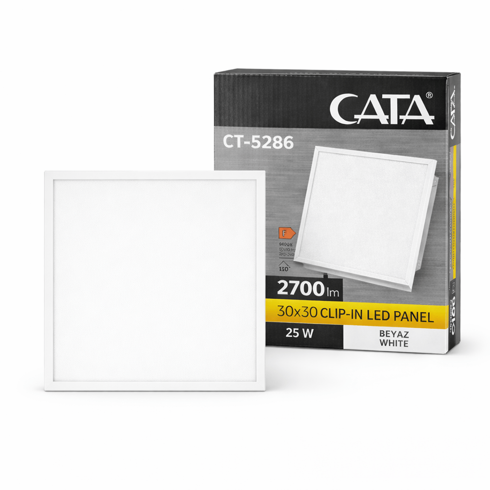 CATA CT-5286 LED Panel 30x30 25W Clip-In