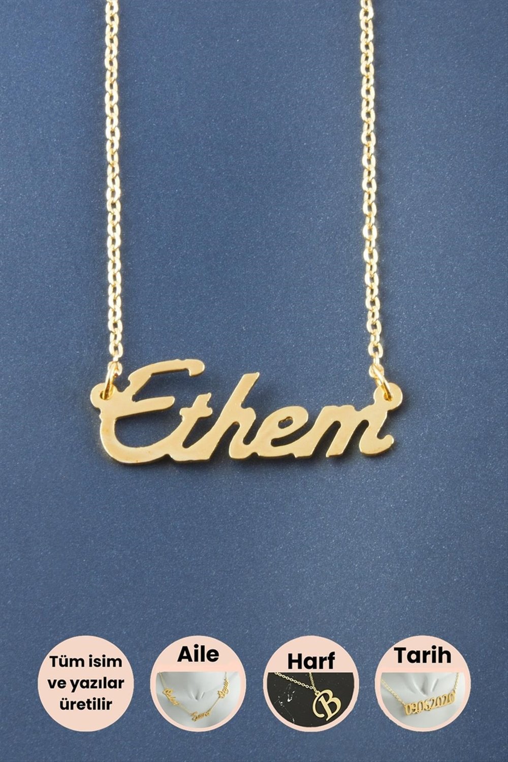 Ethem İsimli Kolye