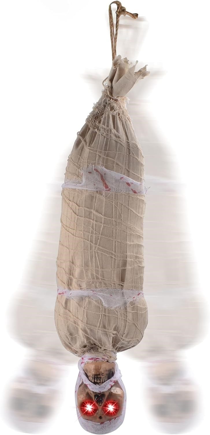Halloween Sensörlü Işıklı Hareketli Mumya