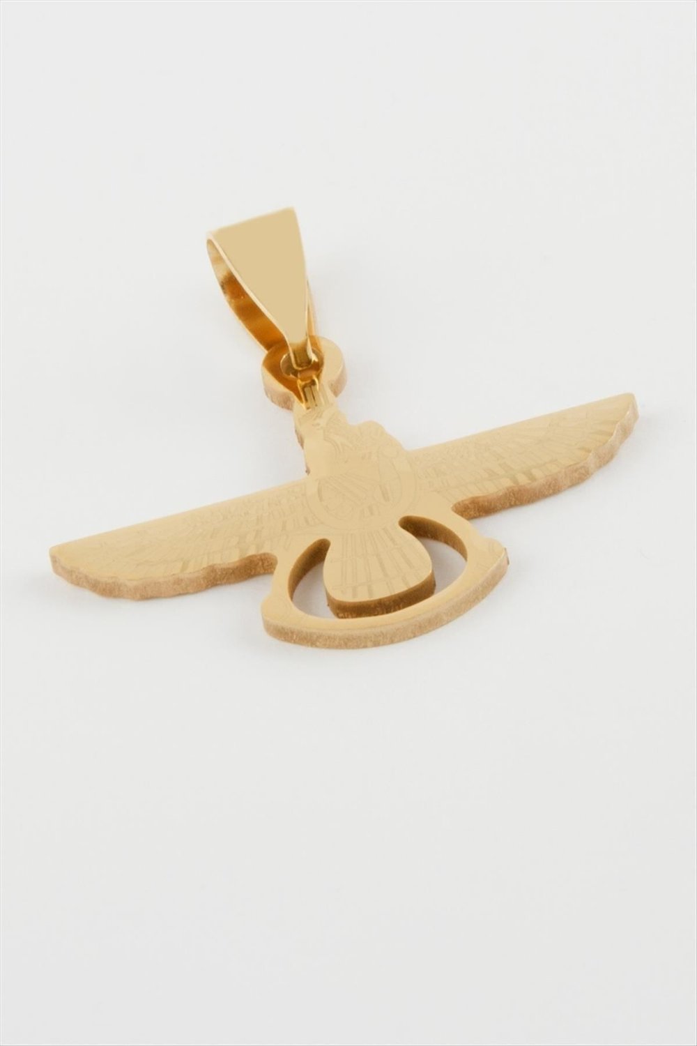Kuş Çelik Kolye Ucu 3 cm