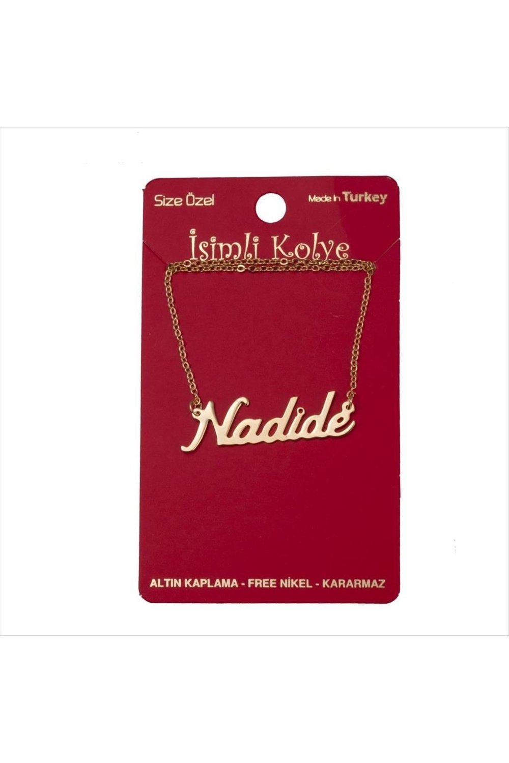 Nadide İsimli Kolye (Kişiye Özel)