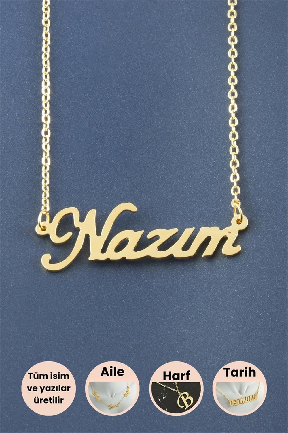 Nazım İsimli Kolye