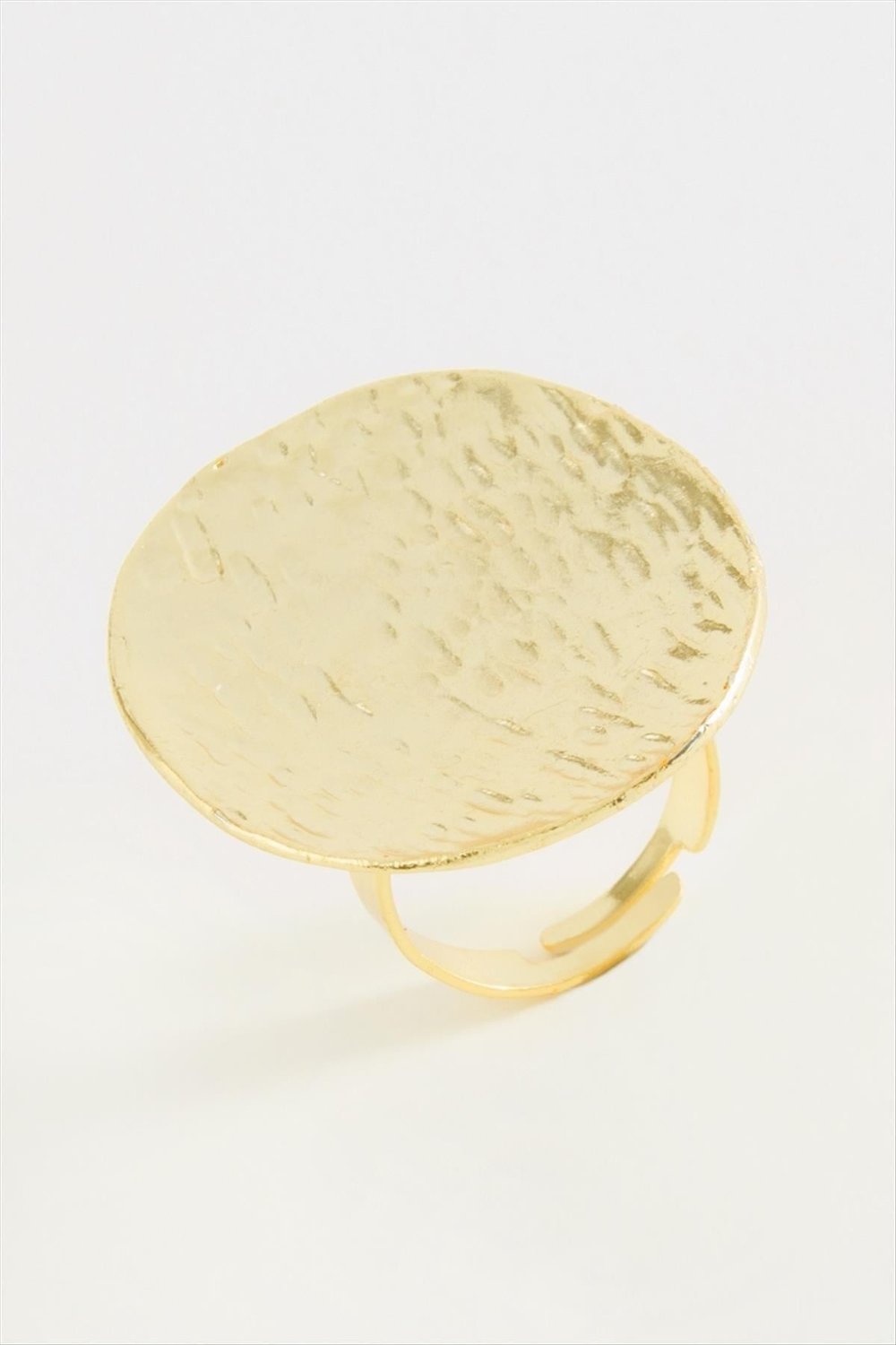 Oval Metal Yüzük