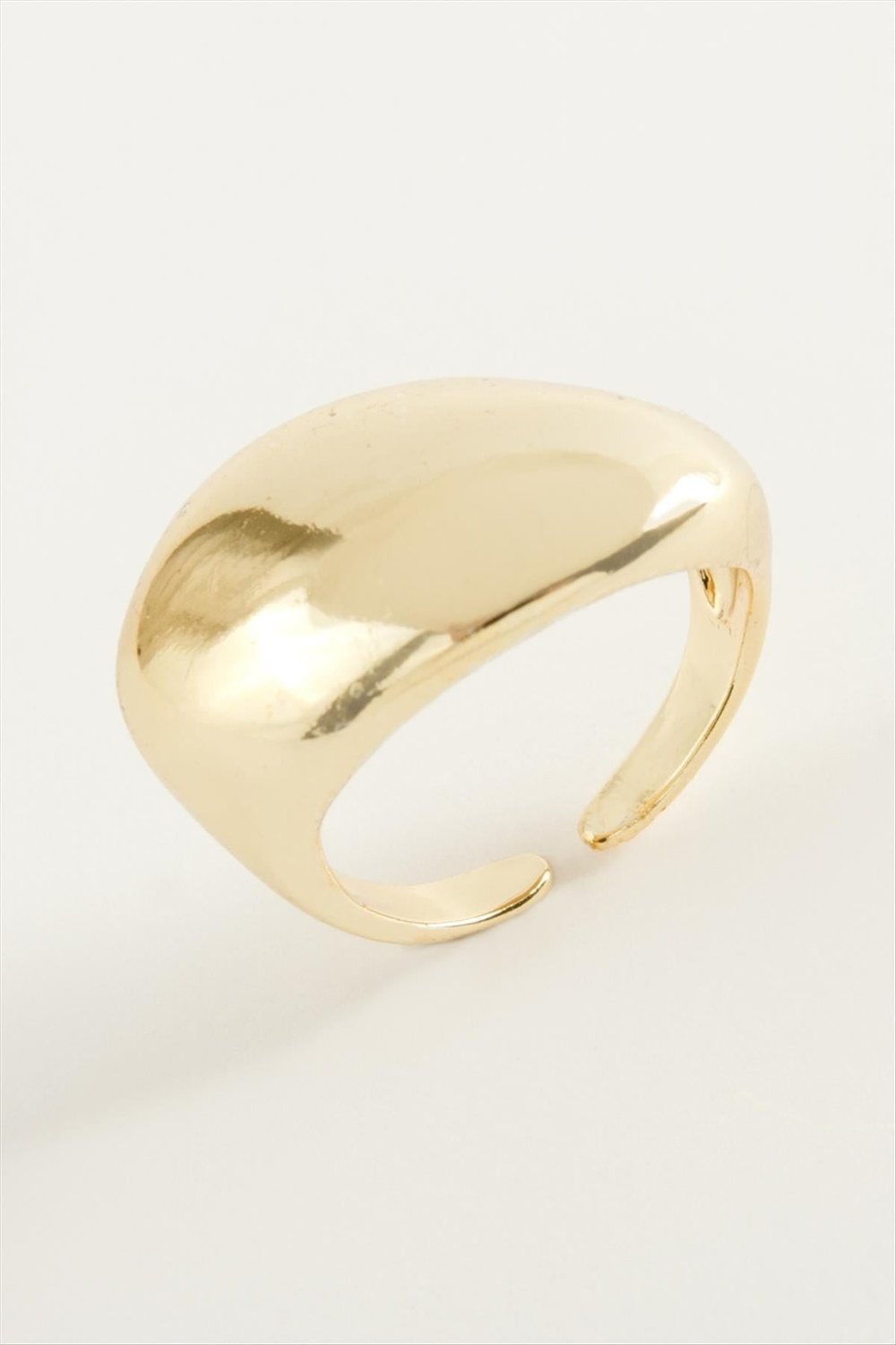 Oval Metal Yüzük