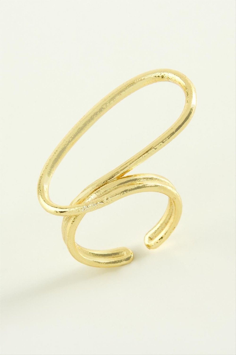 Oval Metal Yüzük