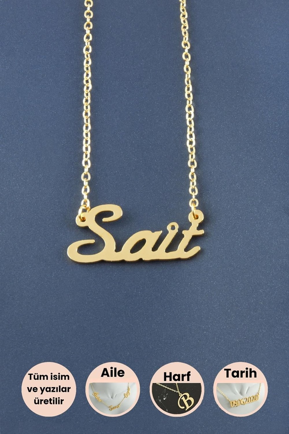 Sait İsimli Kolye