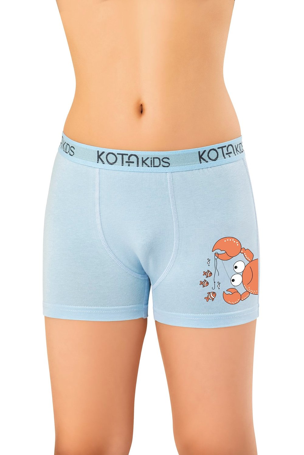 1005 ERKEK ÇOCUK BASKILI PENYE BOXER