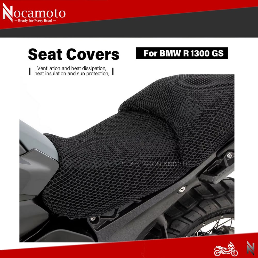 BMW R1300GS 3D File Kaymaz Sele Kılıfı | Nefes Alabilir & Konforlu - NocamatoBMW R1300GS 3D File Kaymaz Sele Kılıfı, Nefes Alabilir Minder